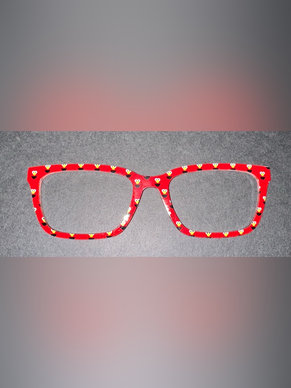 Pair Eyewear glasses topper. Sesame Street Elmo